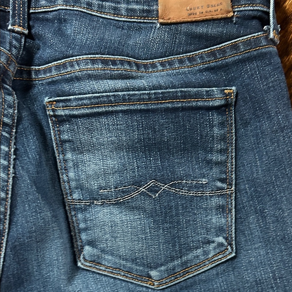 Lucky Brand Women's Dark Blue Skinny Jeans - Picture 8 of 8